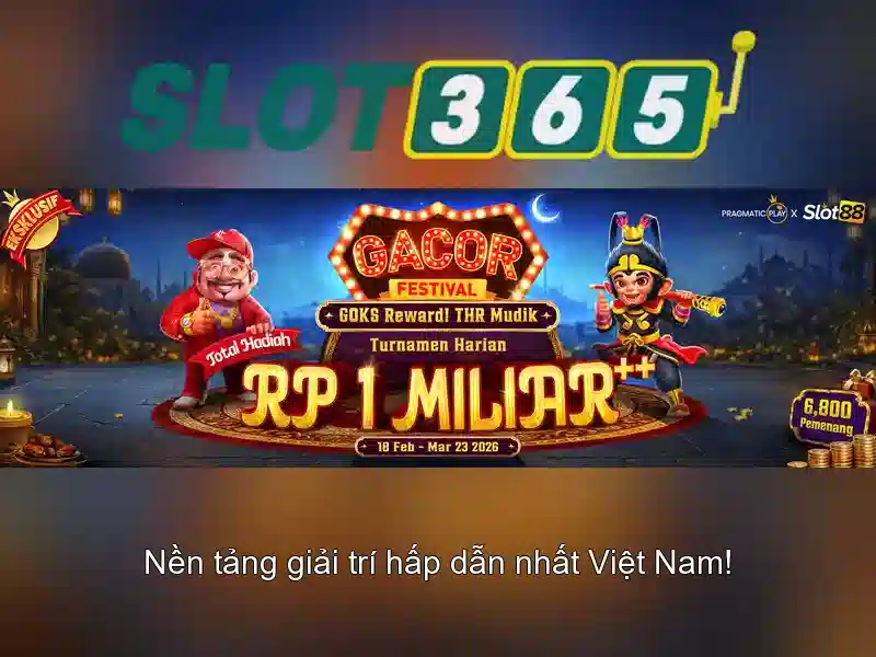 Slot365: Nền tảng trò chơi trực tuyến hàng đầu tại Việt Nam